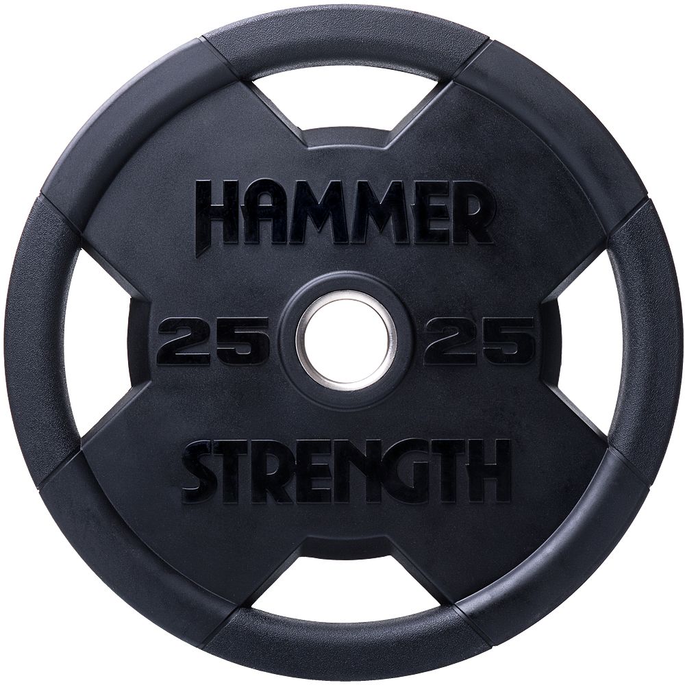 Hammer Strength Round Rubber Olympic Plates