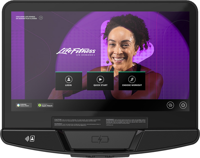 Life Fitness Discover SE4 touchscreen console