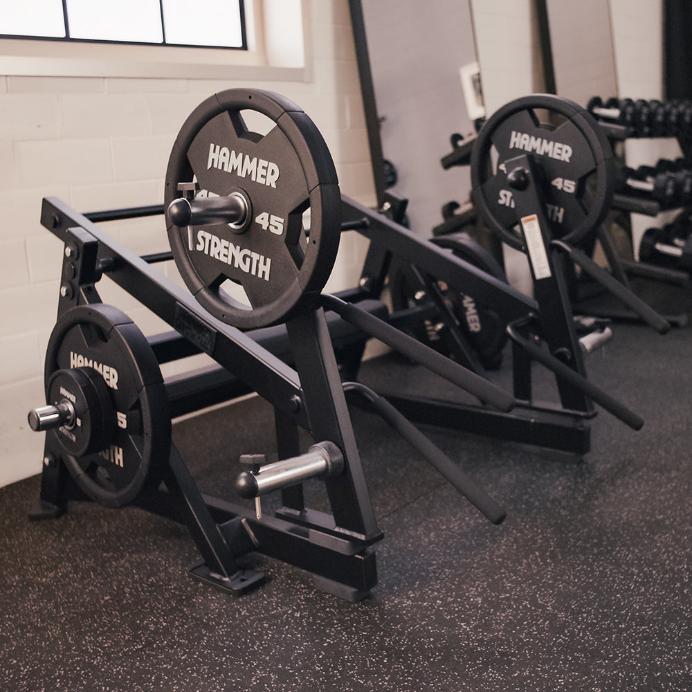 Hammer Strength Urethane Round Olympic Plates