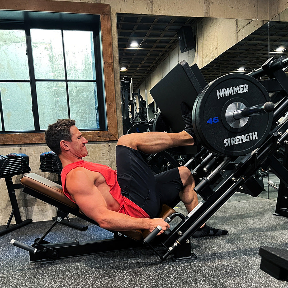 Hammer Strength Plate-Loaded Linear Leg Press